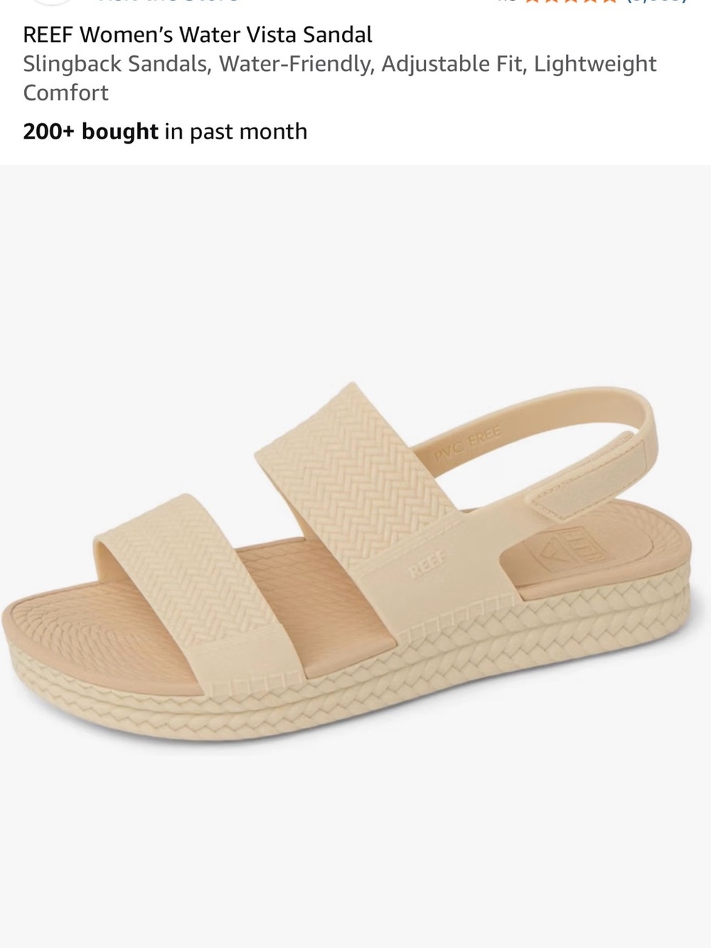 Reef Women's Water Vista Sandal in vintage oasis